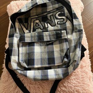 Vans Checkered Black and White Men's Backpack
